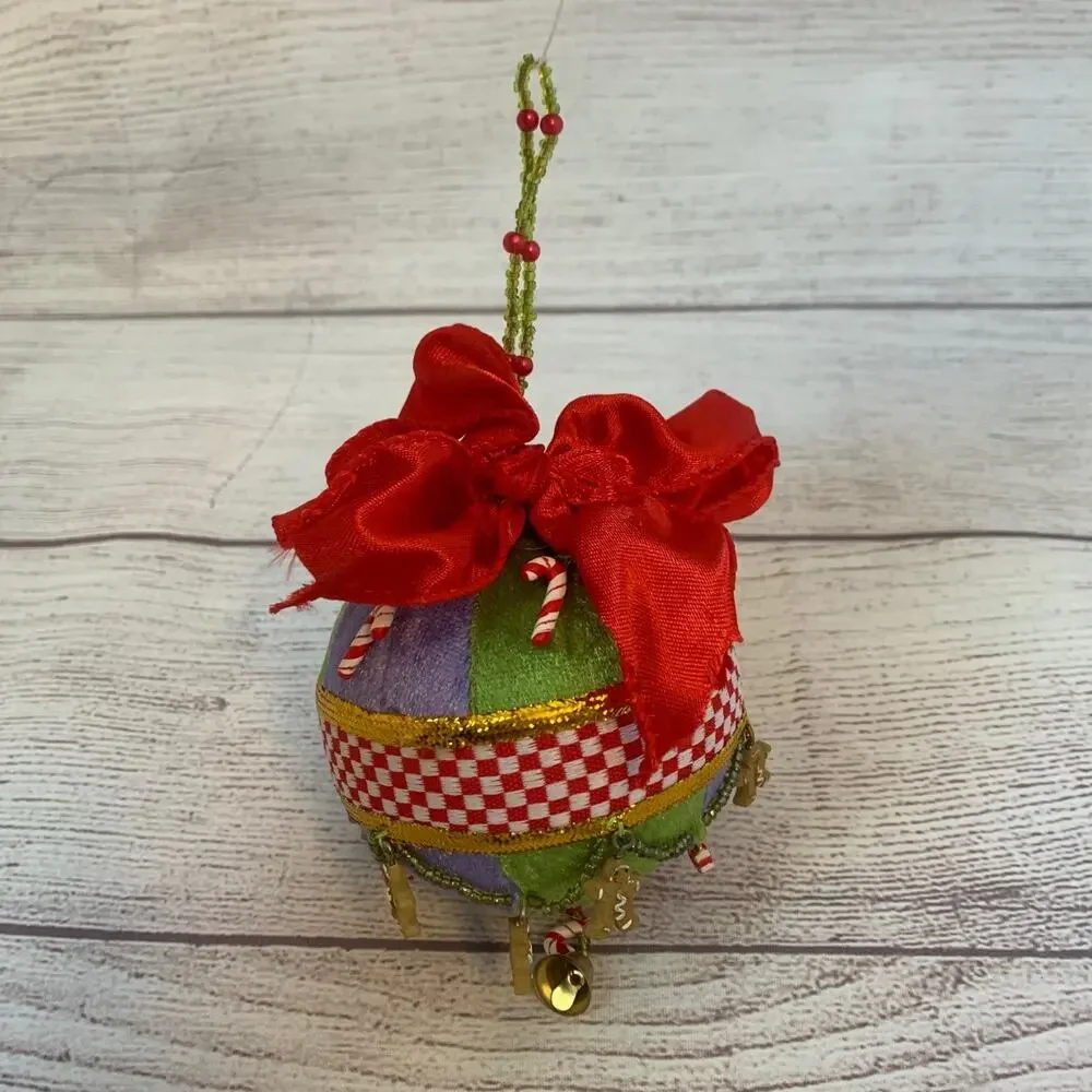 Leapin' Santa Vintage Christmas Ornament Bulb Christmas Begins In the Kitchen